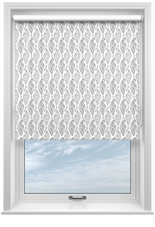 Wollerton, Grey - Twist&Fit Roller Blind